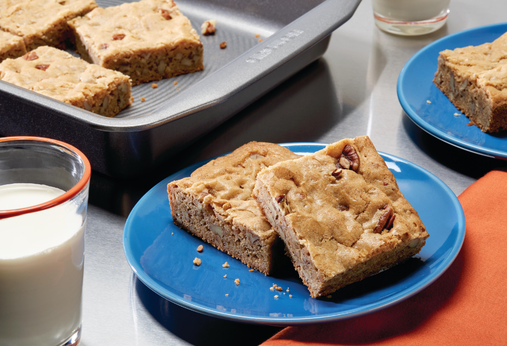 Brown Butter Pecan Cinnamon Bars - Circulon Cookware