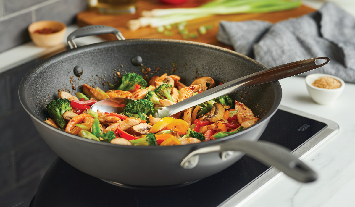 Garden Chicken Stir Fry & Jasmine Rice - Circulon Cookware