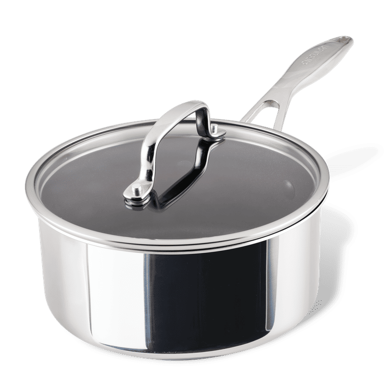 3-Quart ScratchDefense™ C1 Nonstick Sauce Pan with Lid – Circulon