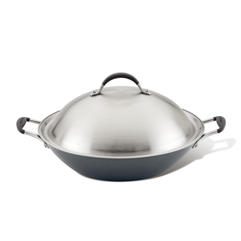 CIRCULON　鍋 14-Inch A1 ScratchDefense™ Nonstick Wok with Lid – Circulon