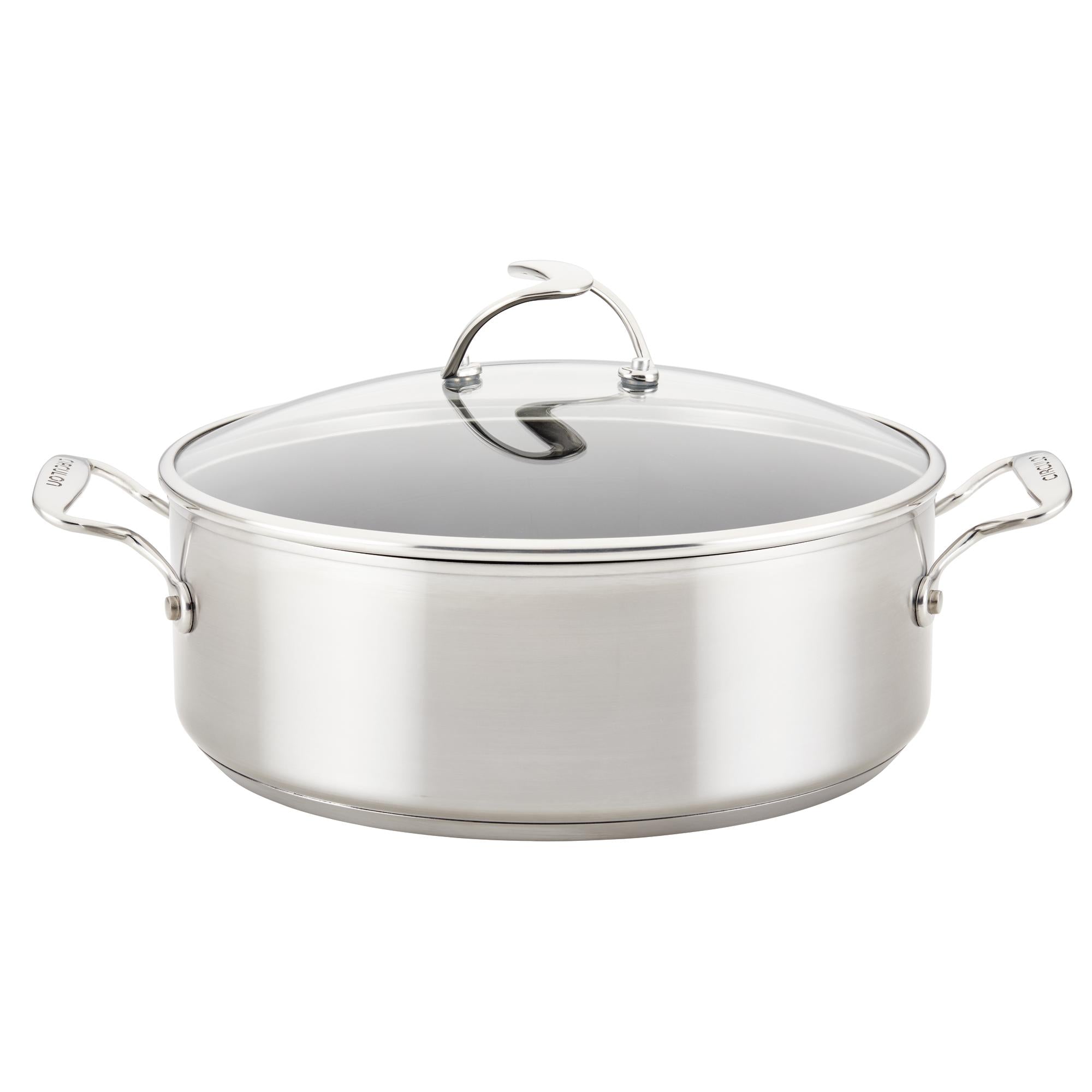 Cook N Home 5-Quart Stainless Steel Casserole Stockpot with Lid