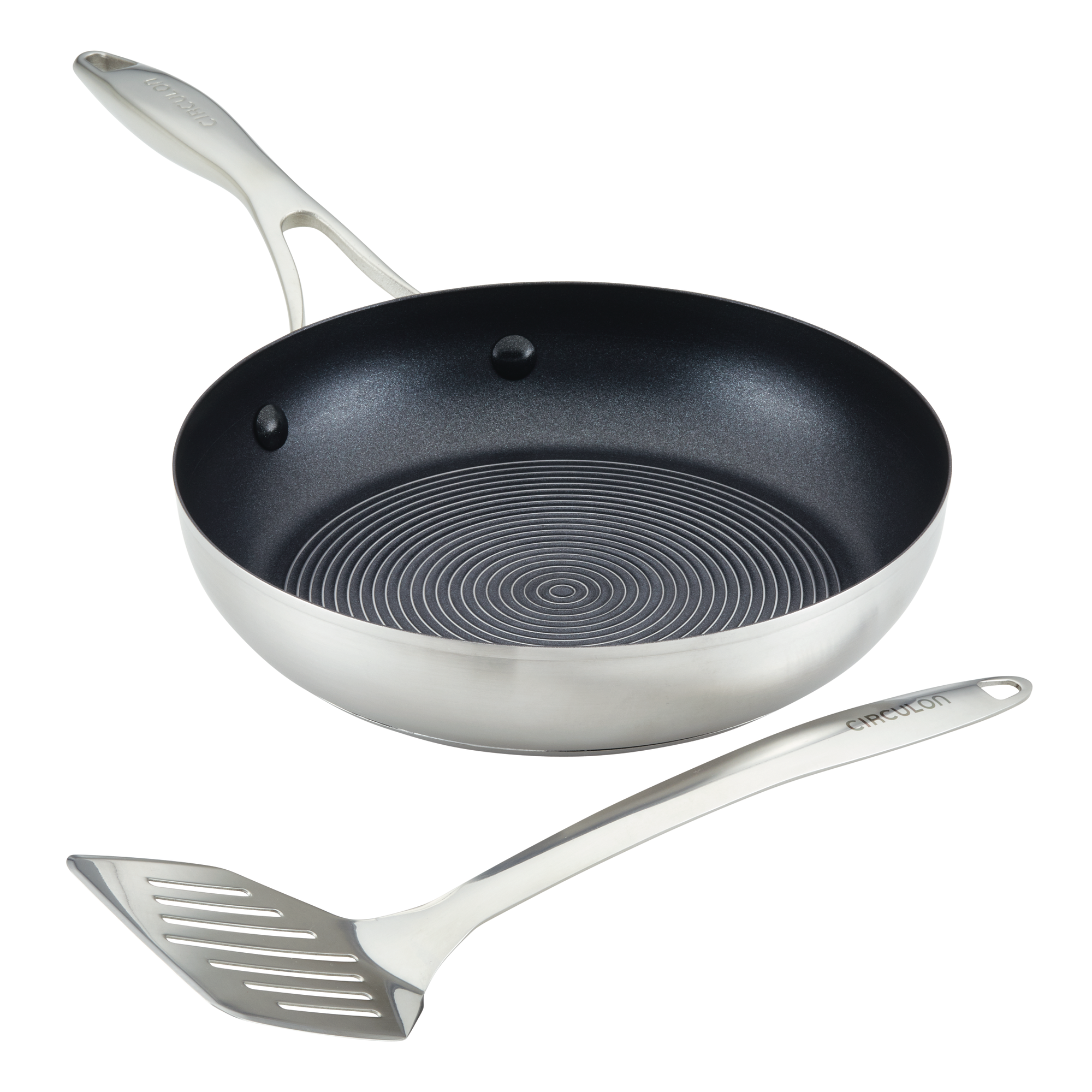 Nonstick Stainless Steel Fry Pan