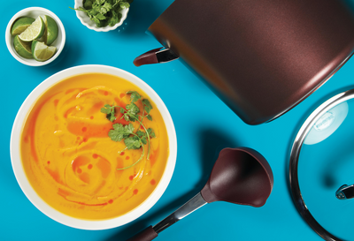 Creamy Thai Winter Squash Soup - Circulon