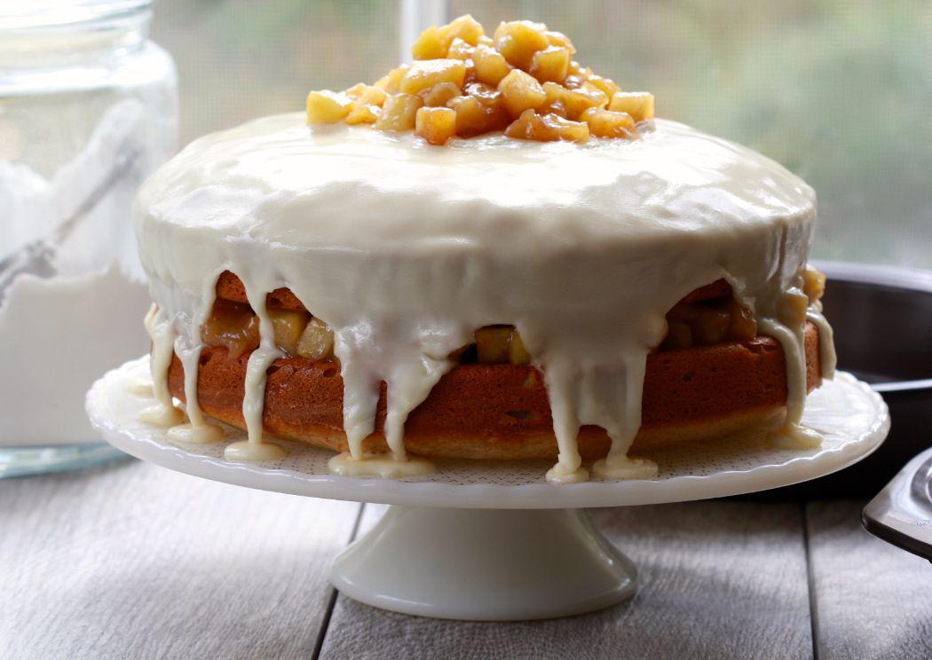 Apple Pie-Filled Layer Cake