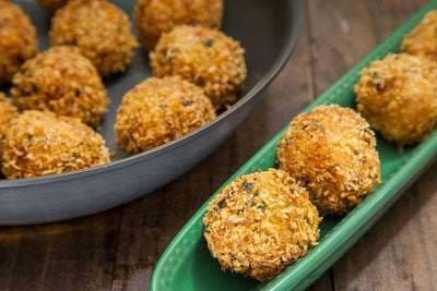 Bacon and Leek Arancini (Fried Risotto Balls)