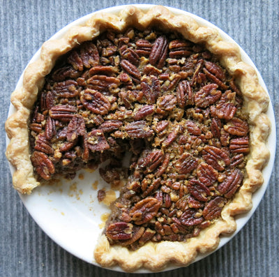 Brown Butter Bourbon Pecan Pie