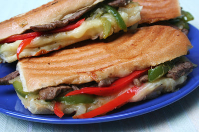 Cheesesteak Panini