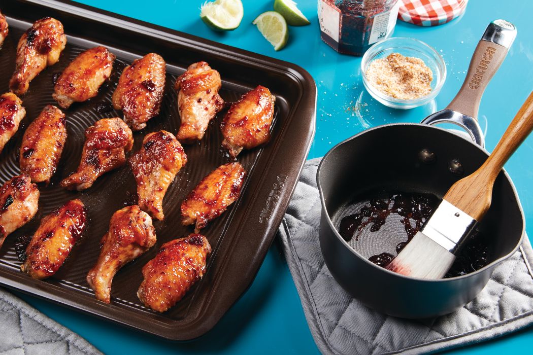 Cherry-Chipotle Wings