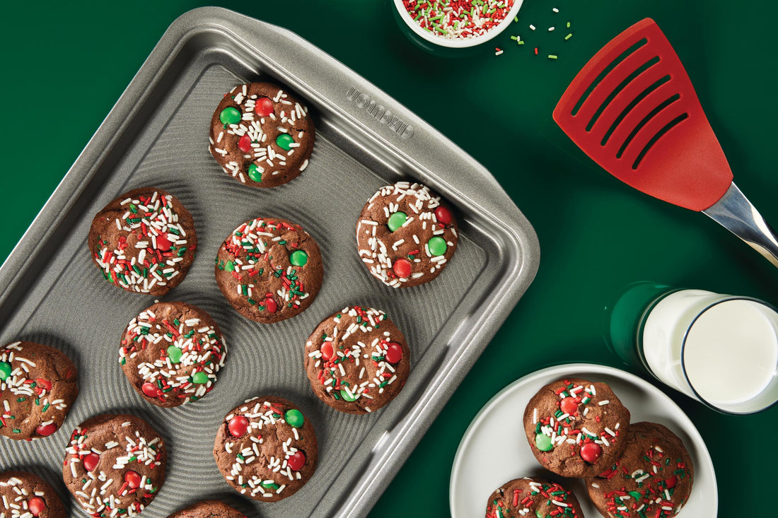 Chocolate Mint Pudding Cookies