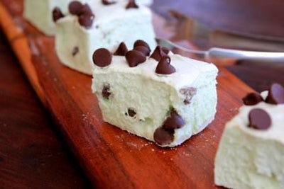 Mint Dark Chocolate Chip Marshmallows