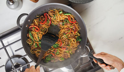 Beef and Broccolini Stir Fry with Rice Noodles