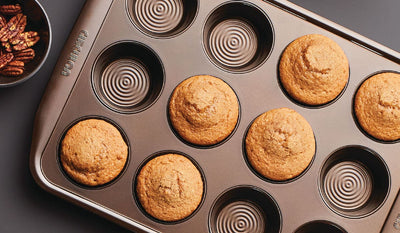 Banana Bran Nut Muffins