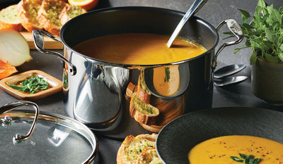 Caramelized Onion and Sage Pumpkin Soup