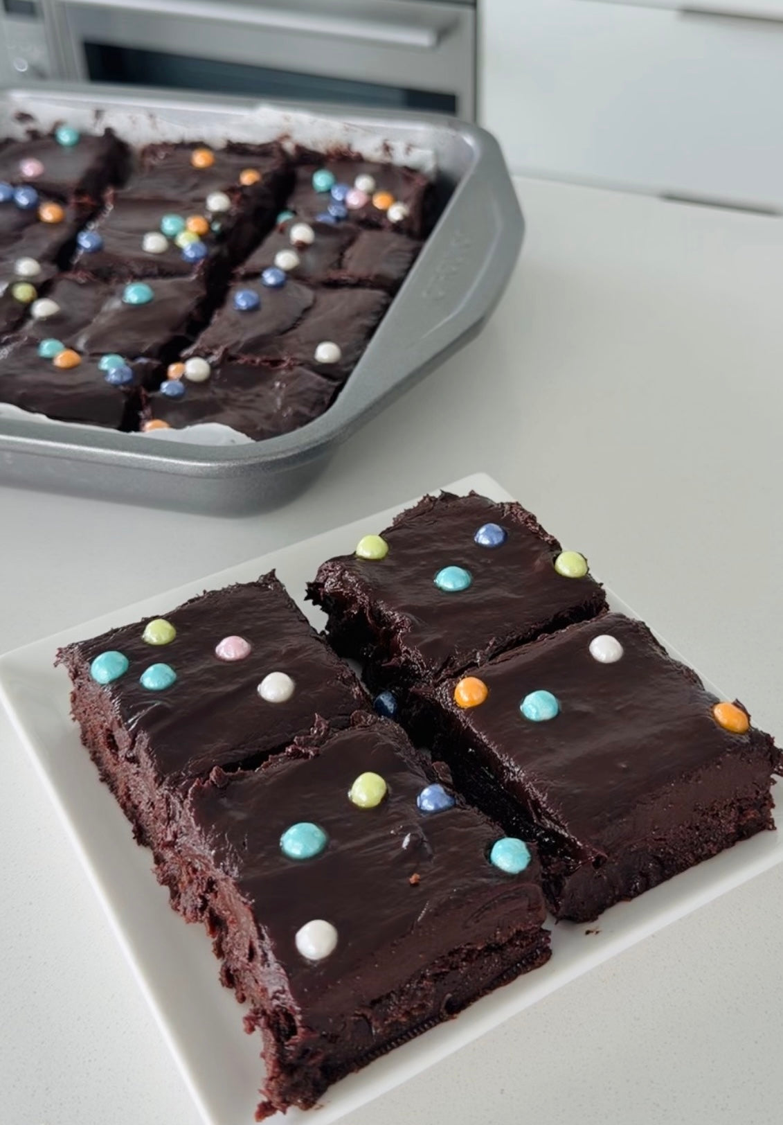 Homemade Cosmic Brownies