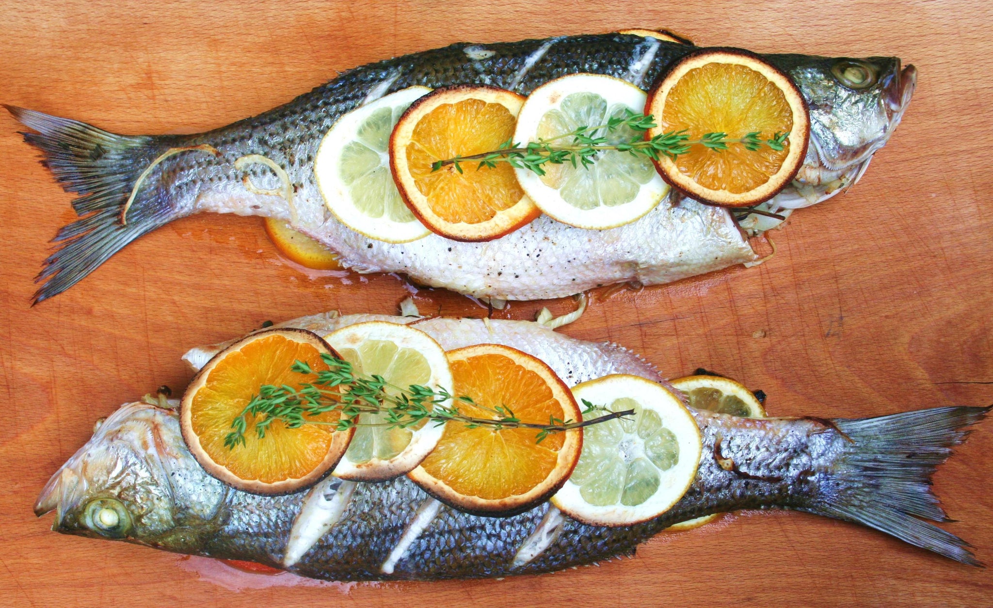 Fennel & Citrus Roasted Striped Bass