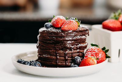 Gluten Free Chocolate Pancakes