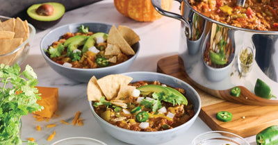 Hearty Ancho, Turkey and Pumpkin Chili