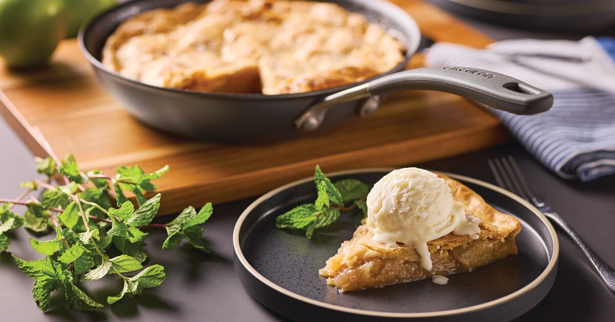 Skillet Apple Pie Recipe