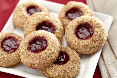 Jam-Filled Thumbprint Cookies