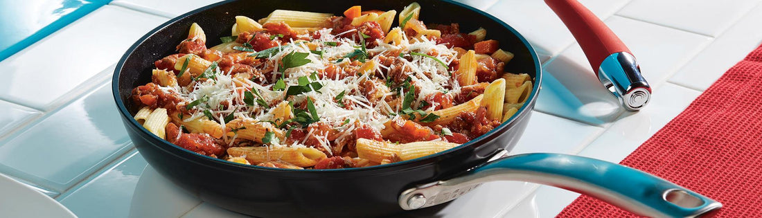 Penne with Turkey Tomato Ragu