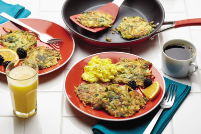 Potato Kale Hash Browns