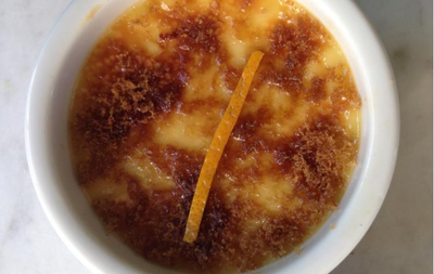 Rosemary-Orange Crème Brûlée