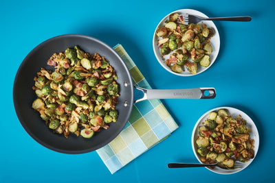 Sautéed Brussels Sprouts With Bacon