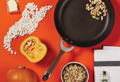 Skillet Toasted Pumpkin Seeds - Circulon