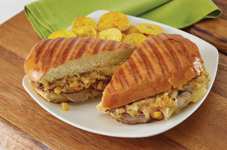 South Beach Medianoche with Mango-Mustard Chutney