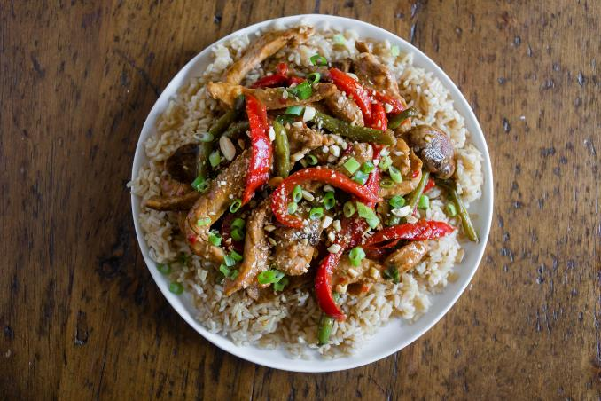 Spicy Garlic Pork Stir-Fry