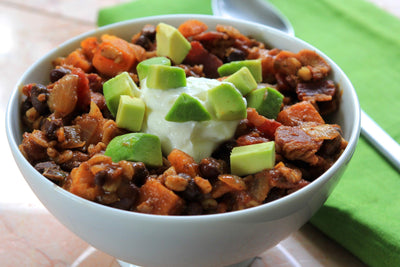 Sweet Potato and Black Bean Chili