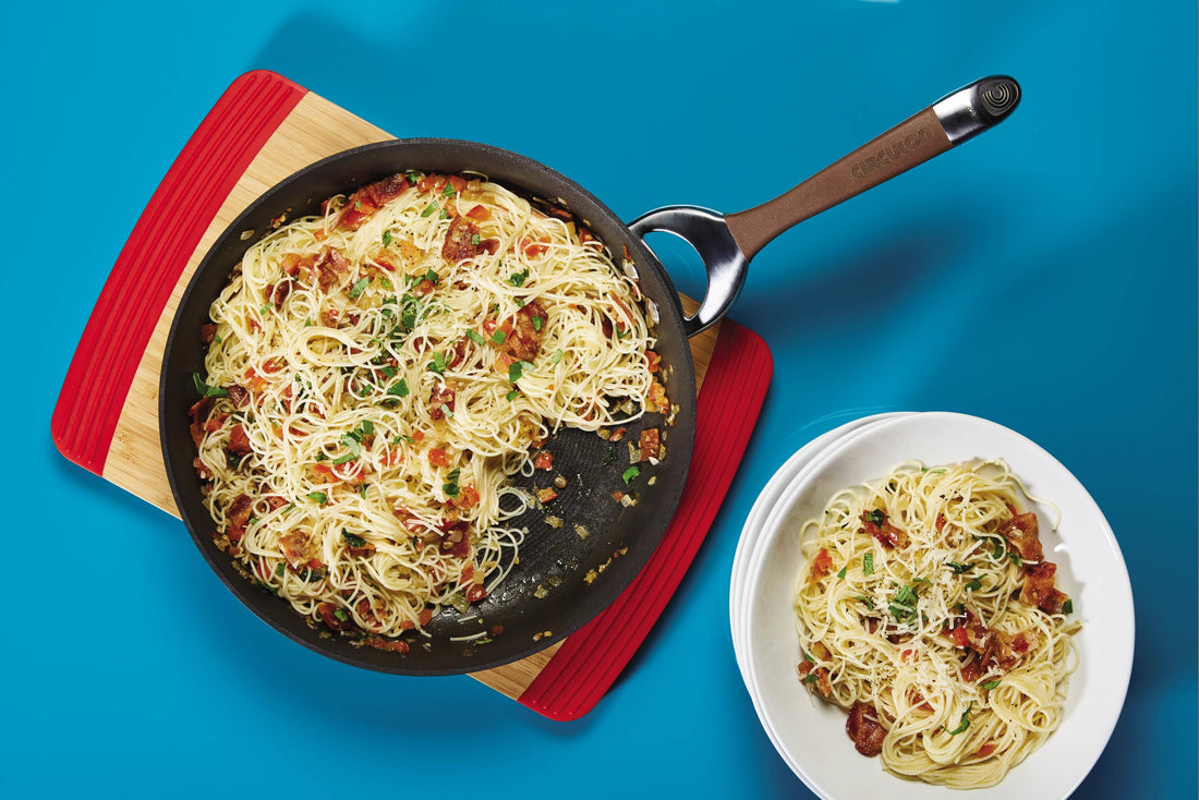 Tomato Bacon Capellini