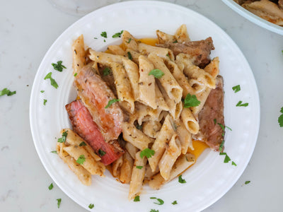 Healthy Steak Pasta
