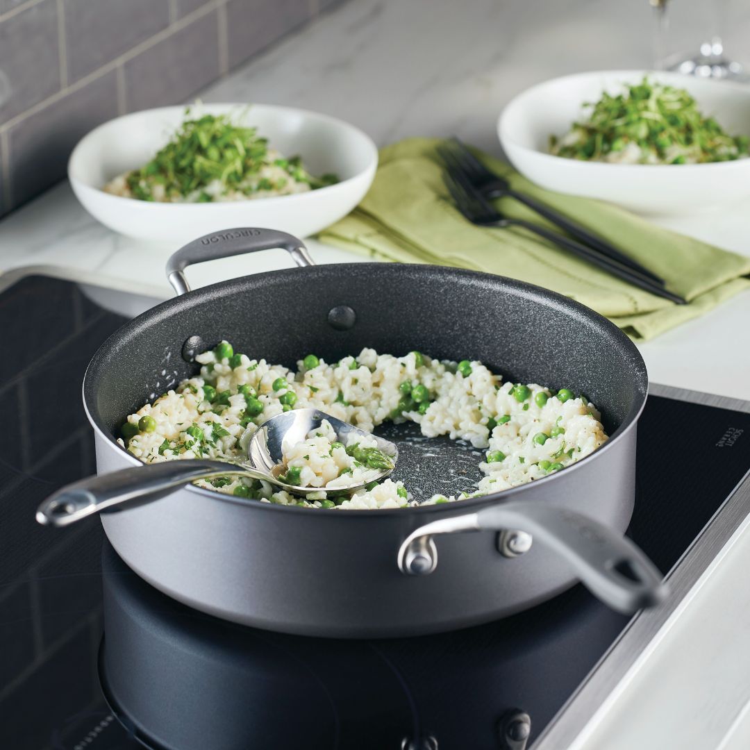 Asparagus and Pea Risotto