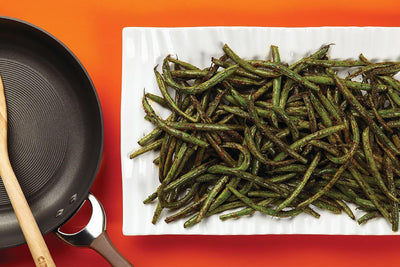 Blackened Green Beans