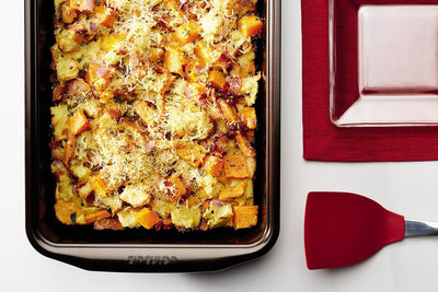 Butternut Squash & Bacon Casserole