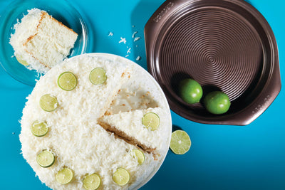 Coconut Key Lime Rum Cake