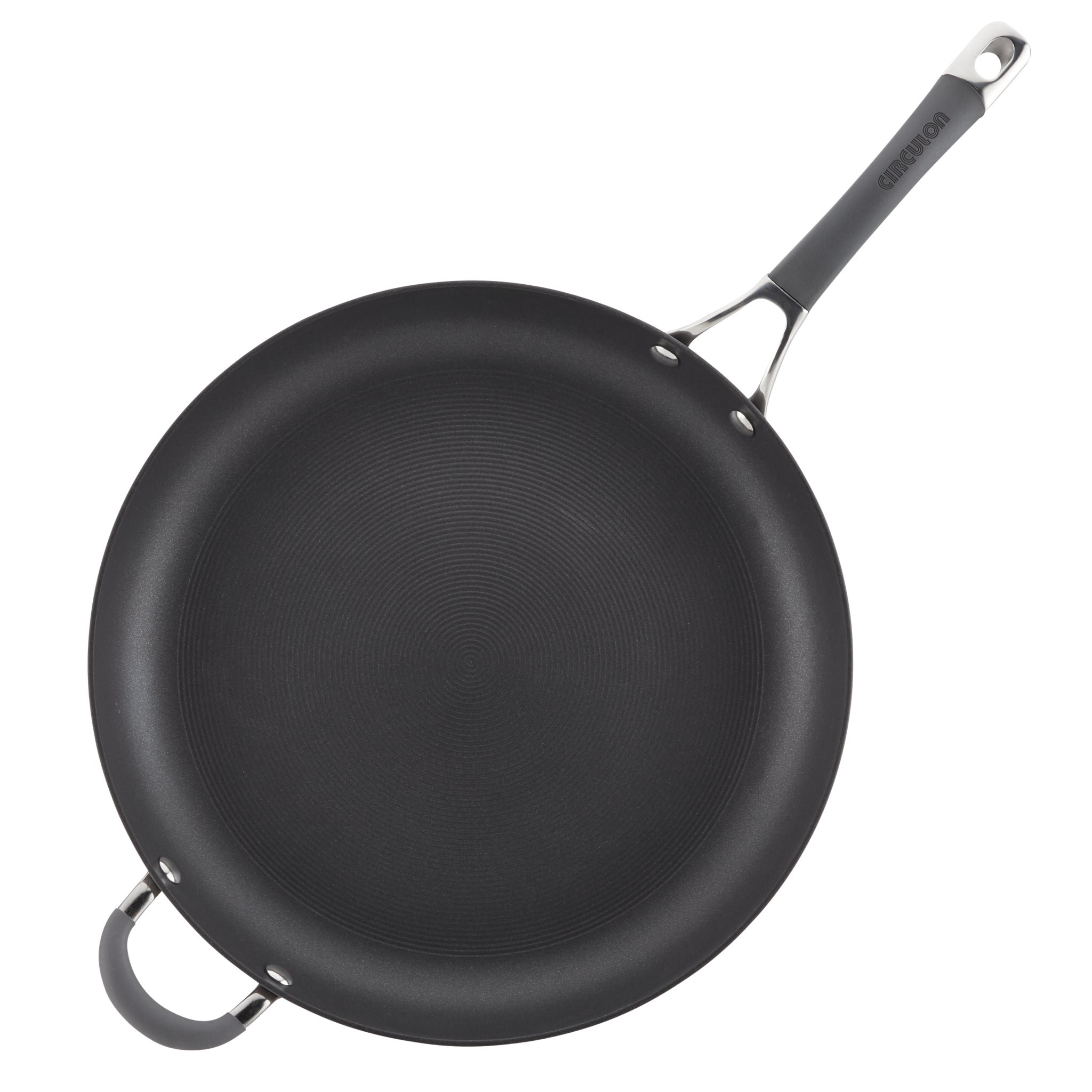 14-Inch Hard Anodized Frying Pan & Skillet (Nonstick) | Circulon