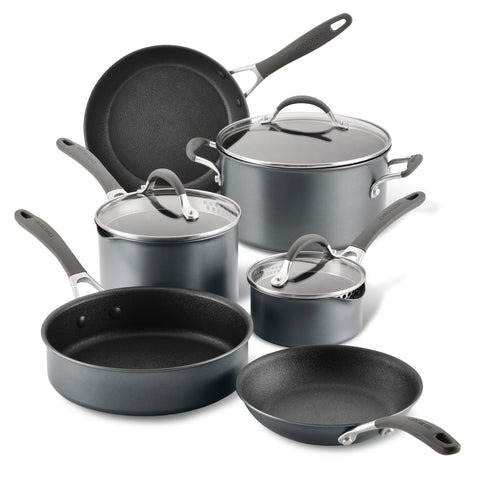 ScratchDefense™ A1 Series 9-Piece A1 ScratchDefense™ Nonstick Cookware Set