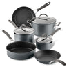 9-Piece A1 ScratchDefense™ Nonstick Cookware Set with lids and durable design.