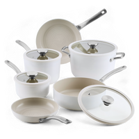 Ceramic Nonstick 10-Piece Cookware Set
