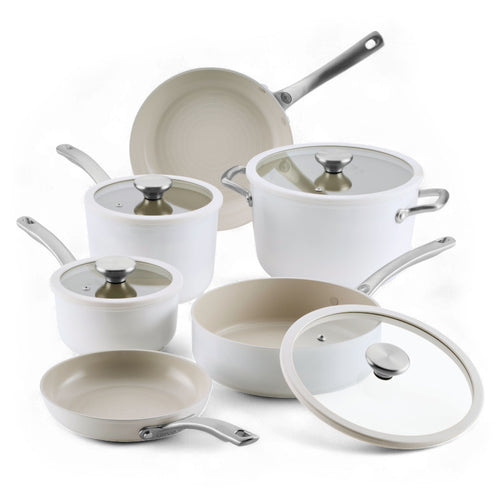 Ceramic Nonstick 10-Piece Cookware Set