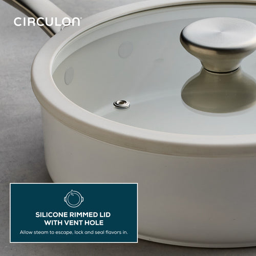 Ceramic Nonstick 10-Piece Cookware Set