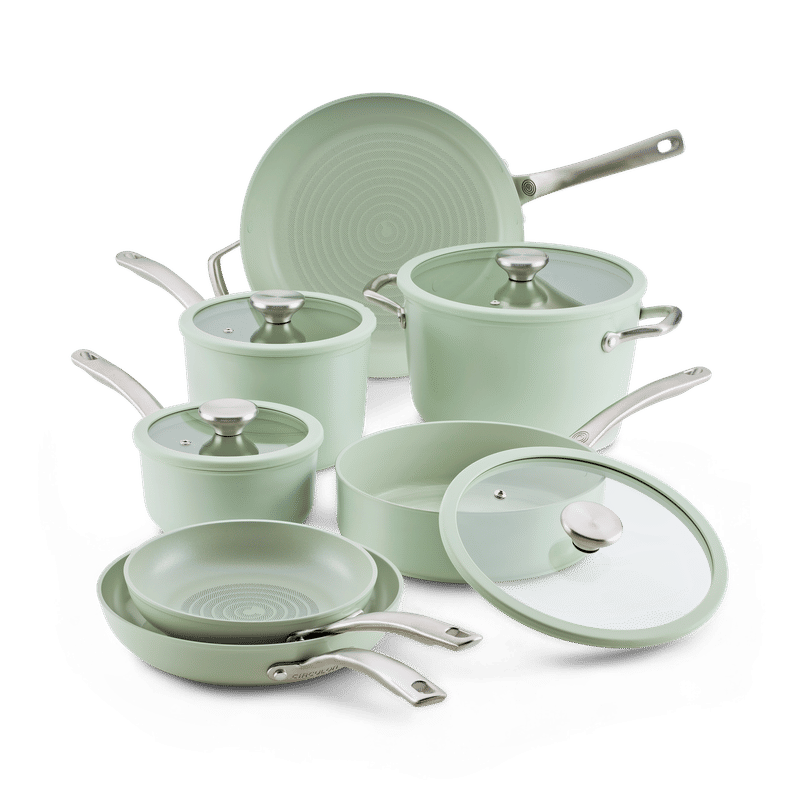 Ceramic Nonstick 11-Piece Cookware Set