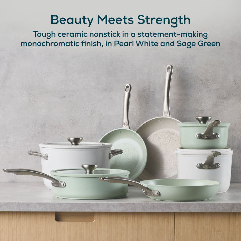 Ceramic Nonstick 11-Piece Cookware Set
