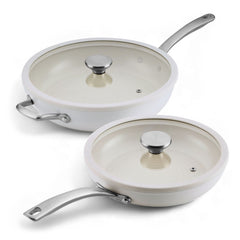Ceramic Nonstick 4-Piece Cookware Set - 16