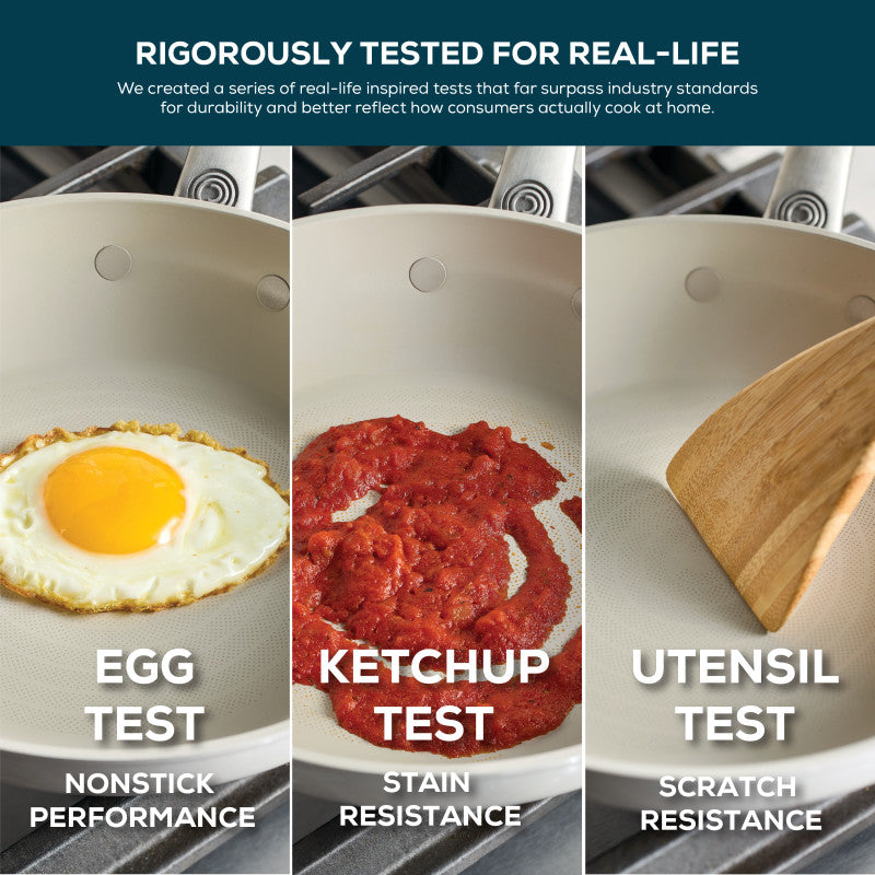 Ceramic Nonstick 4-Piece Cookware Set