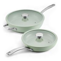 Ceramic Nonstick 4-Piece Cookware Set