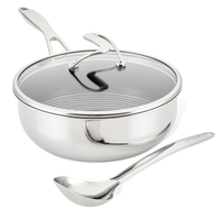 3.5 Quart Covered Chef Pan w/ Spoon