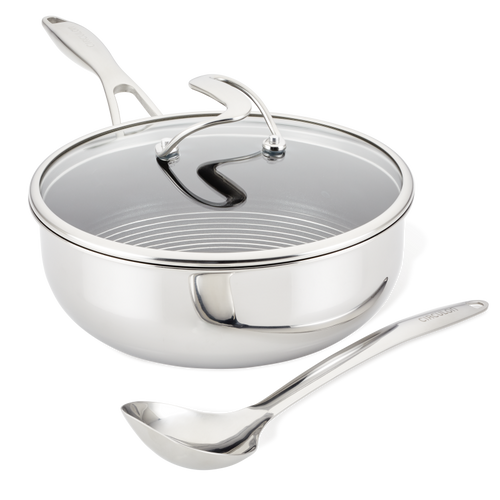 3.5 Quart Covered Chef Pan w/ Spoon